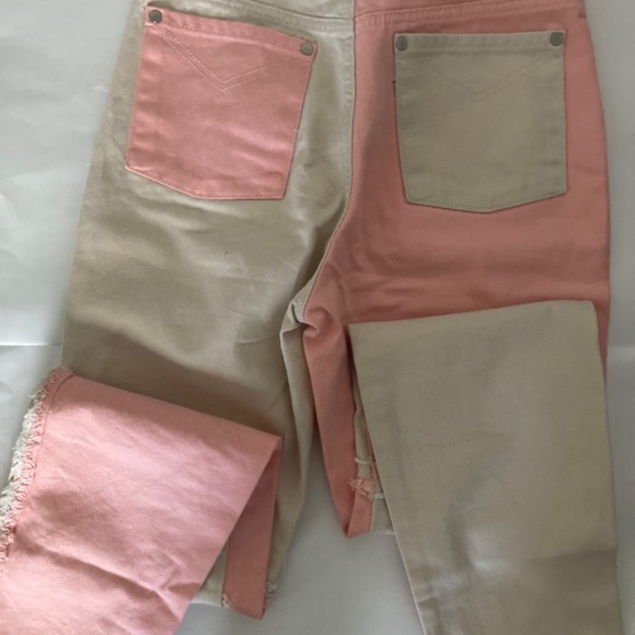 Ragged priest - Equilibrium Jean pink and beige - Picture 2 of 3
